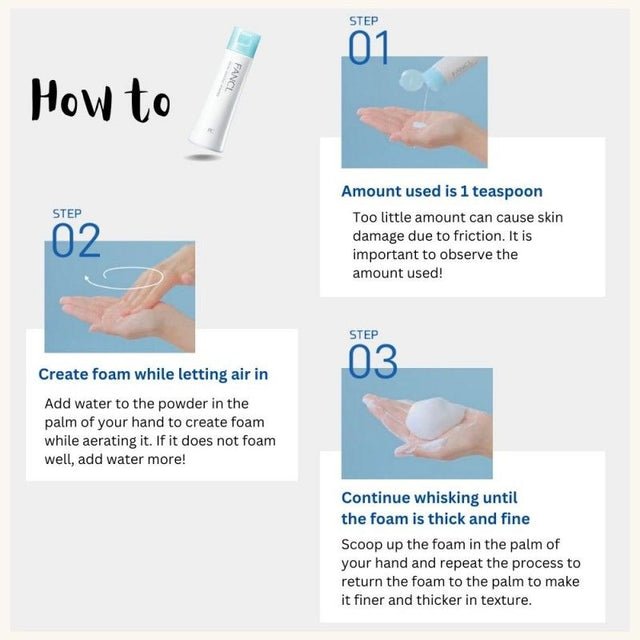 FANCL Facial Cleanser Foam Washing 150ml 4