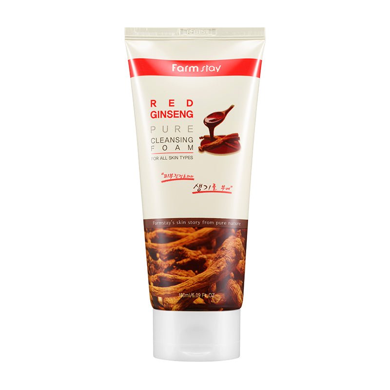 Farm stay Pure Cleansing Foam Red Ginseng 180ml Cleanser 1