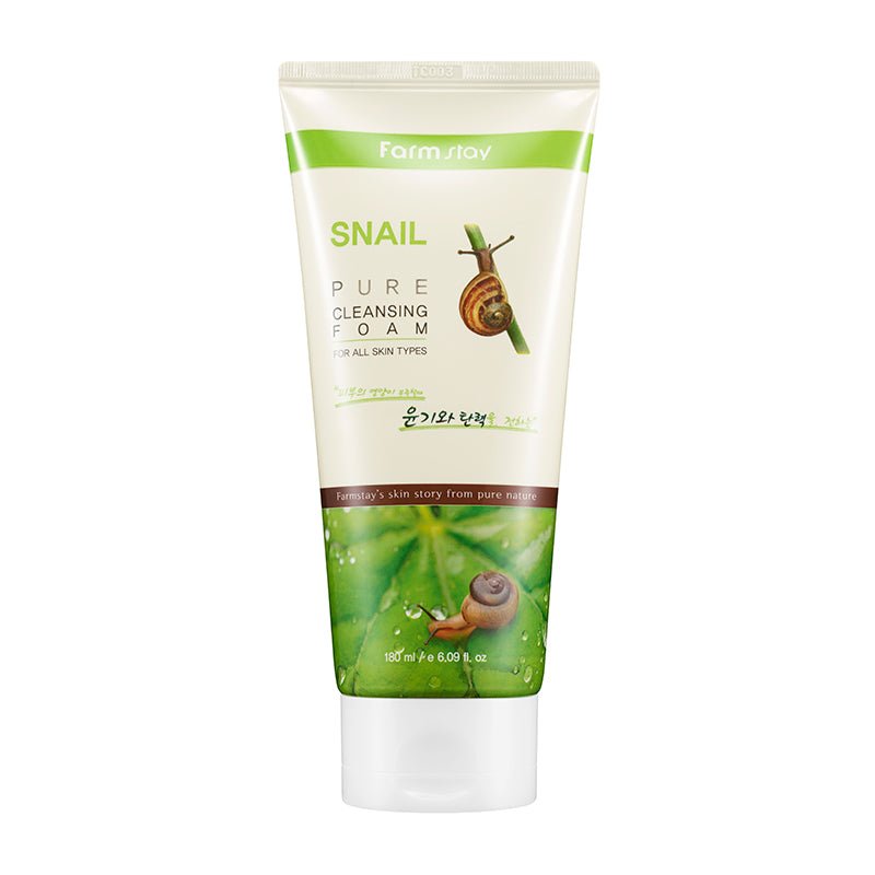 Farm stay Pure Cleansing Foam Snail 180ml Cleanser 1