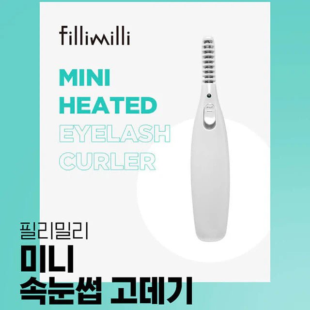 FilliMilli Heating Mini Eyelash Curler 1EA - Battery Type (Batteries are Excluded) Health & Beauty oceanbuy.ca markham toronto free ship USA asian korean skincare