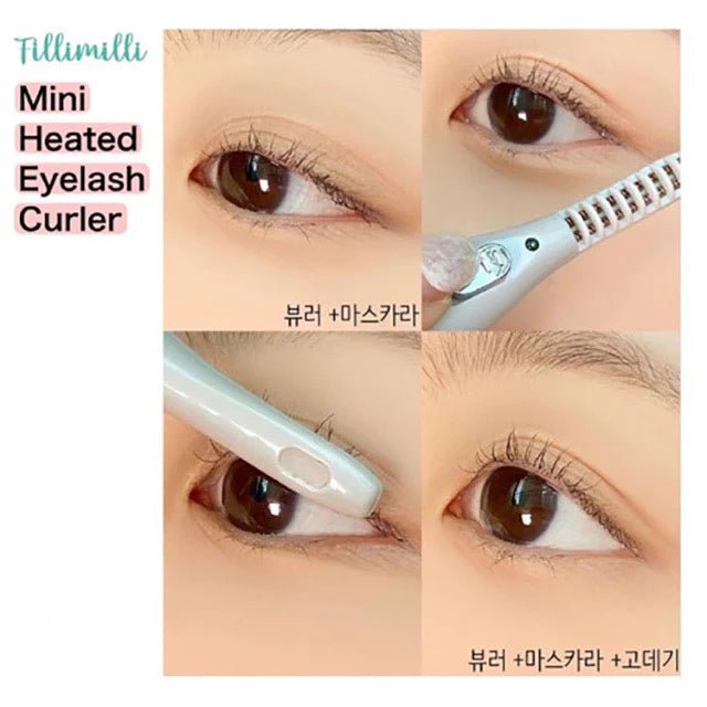 FilliMilli Heating Mini Eyelash Curler 1EA - Battery Type (Batteries are Excluded) Health & Beauty oceanbuy.ca markham toronto free ship USA asian korean skincare