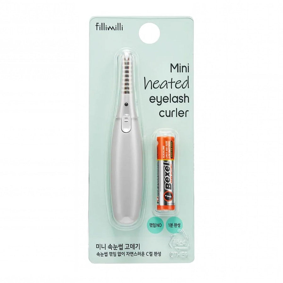 FilliMilli Mini Heated Eyelash Curler 1Pc + Battery