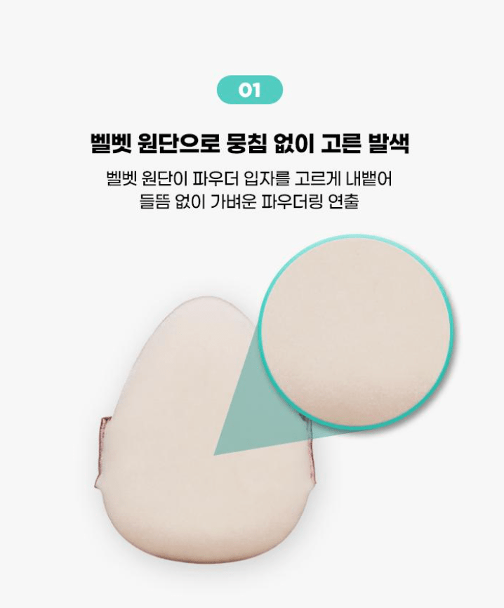 Fillimilli Triangular Blush Powder Puff 2Pcs Health & Beauty oceanbuy beauty markham toronto free ship USA asian korean skincare