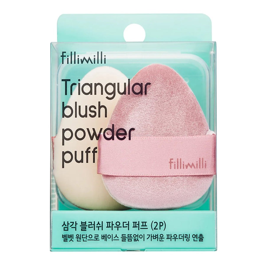Fillimilli Triangular Blush Powder Puff 2Pcs Health & Beauty oceanbuy beauty markham toronto free ship USA asian korean skincare