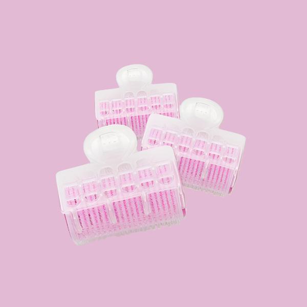 FILLIMILLI Clip Hair Rollers Red 3pcs Hair Tool 1