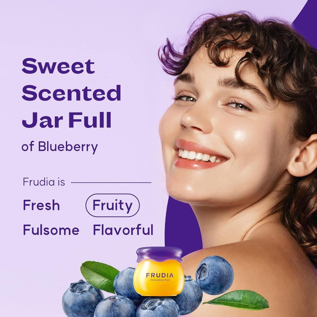 FRUDIA Blueberry Hydrating Honey Lip Balm 10ml Health & Beauty oceanbuy.ca markham toronto free ship USA asian korean skincare