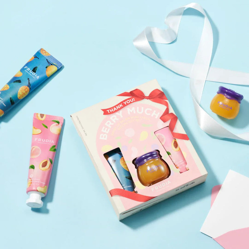 FRUDIA Honey Lip Balm & Hand Cream Special Gift Set Health & Beauty oceanbuy.ca markham toronto free ship USA asian korean skincare