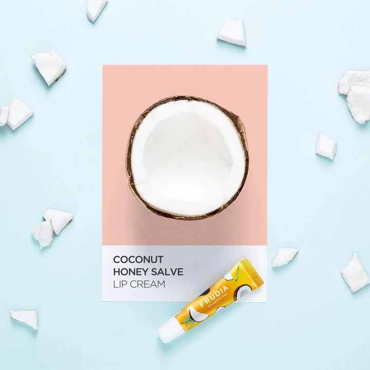 FRUDIA Coconut Honey Salve Lip Cream Moisture 10g Lip Balm 4