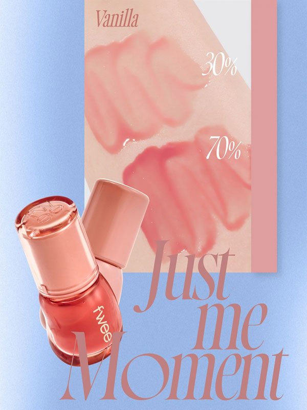 fwee 3D Voluming Gloss 30% Plumping Lip Gloss - 8 Colors Lip Makeup 3