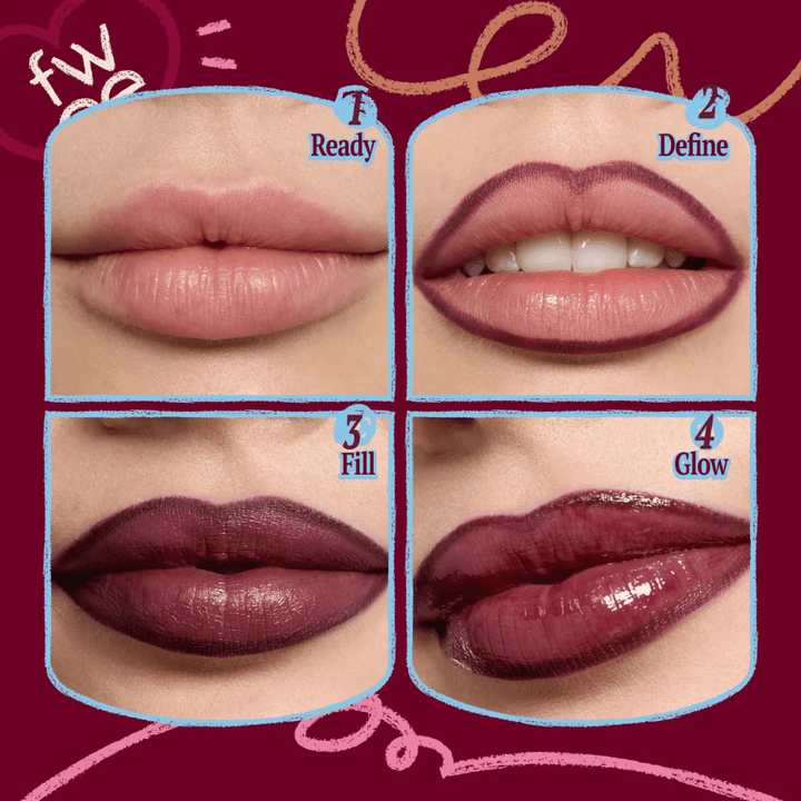 fwee Dual Coloring Lip Liner Long-Lasting Lip Makeup 14