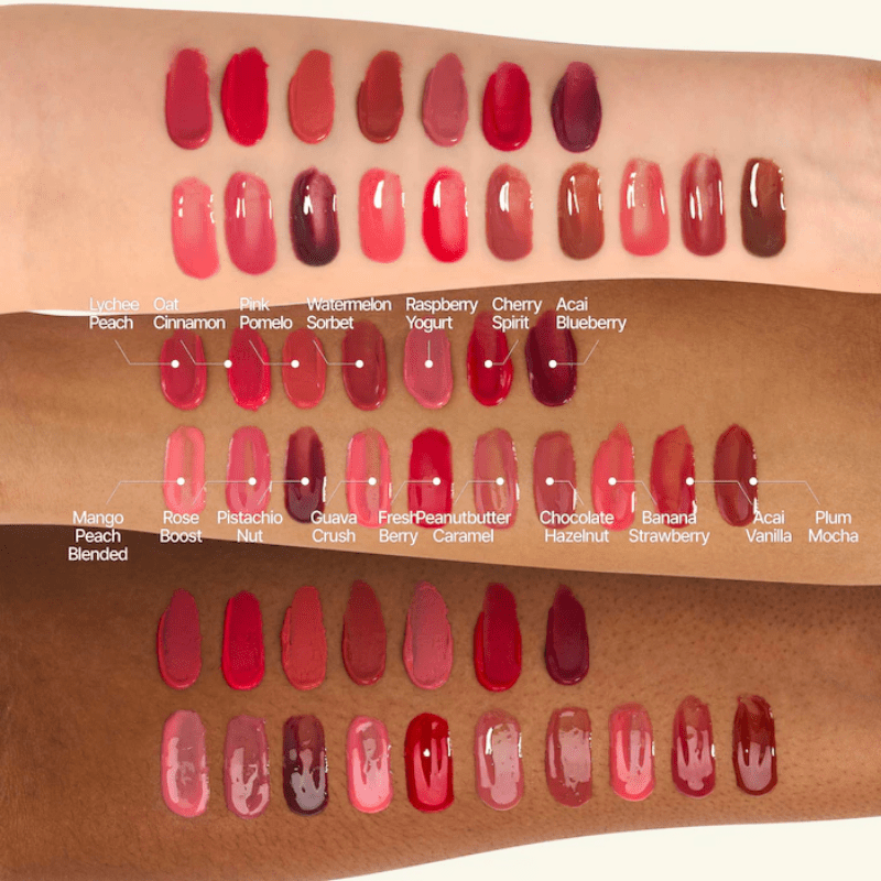 fwee Glowy Smoothie Tinted Lip Balm Glossy Shine 4.5g Lip Makeup 25