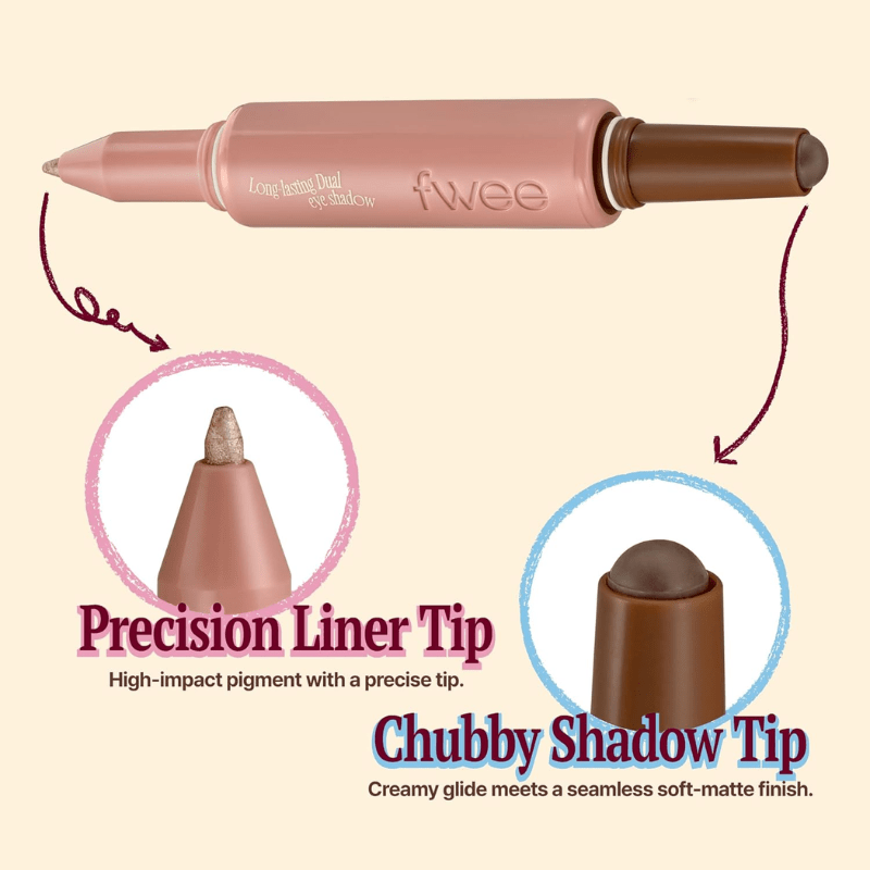 fwee Long-Lasting Dual Coloring Stick Eyeshadow 1.4g Eye Makeup 7
