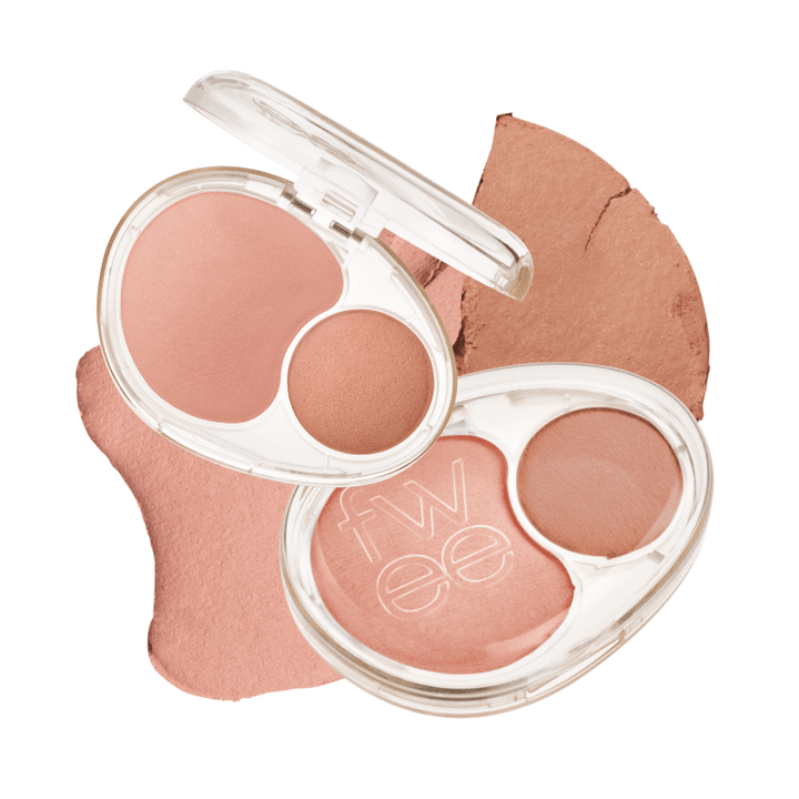 fwee Mellow Dual Blush Two-Tone Cheek Color 7.2g Base Makeup 6