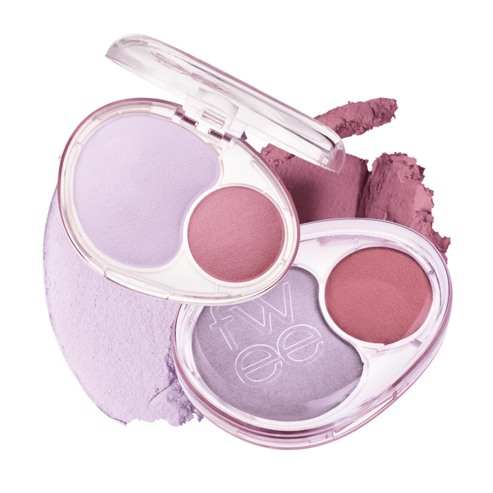 fwee Mellow Dual Blush Two-Tone Cheek Color 7.2g Base Makeup 1