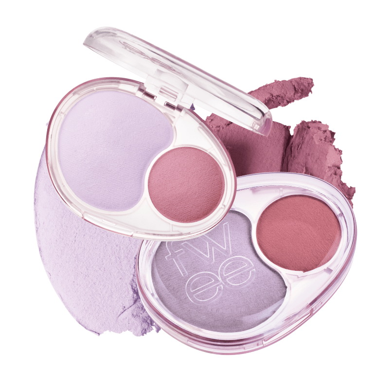 fwee Mellow Dual Blush Two-Tone Cheek Color 7.2g Base Makeup 1
