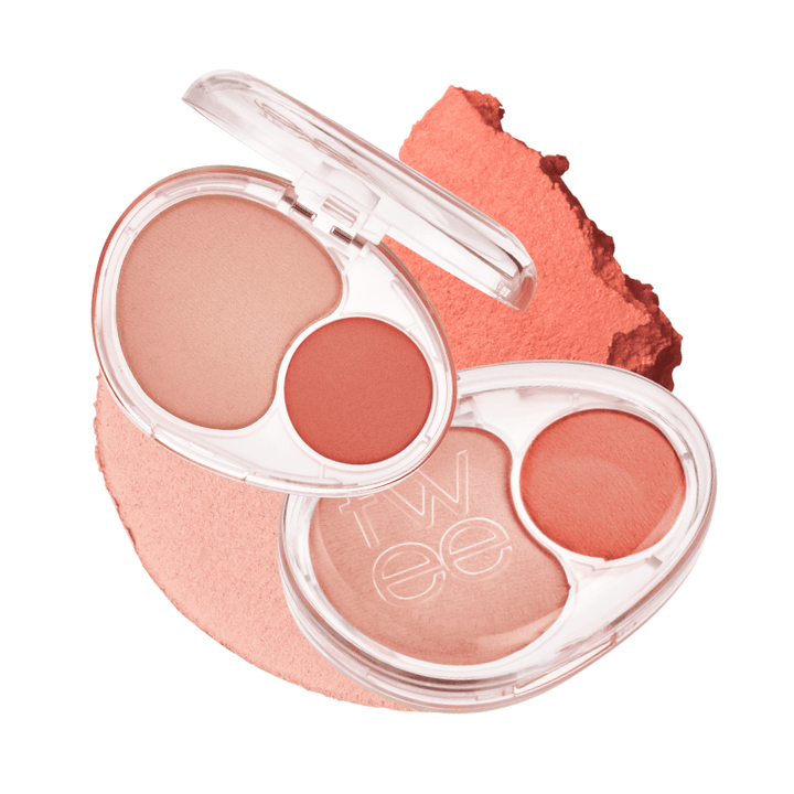 fwee Mellow Dual Blush Two-Tone Cheek Color 7.2g Base Makeup 5