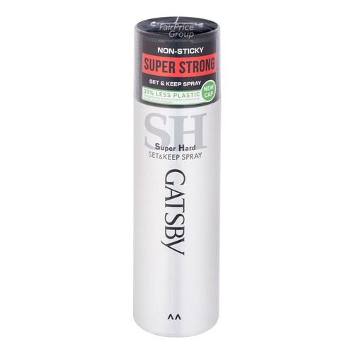 GATSBY Set & Keep Spray Super Hard 160g 1