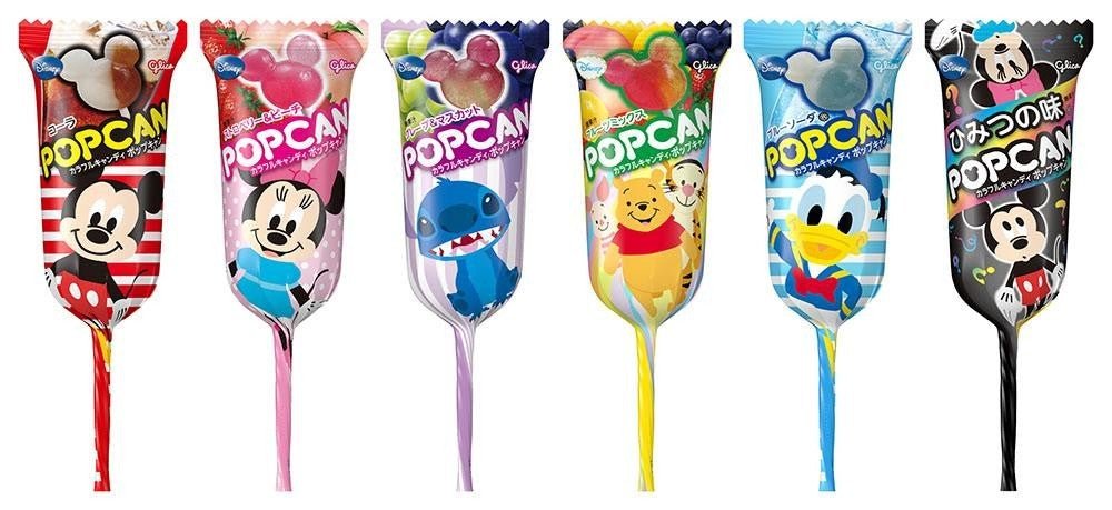 GLICO Popcan Mickey Shaped Lollipop 30PcsFood, Beverages & Tobacco oceanbuy.ca markham toronto free ship USA asian korean skincare