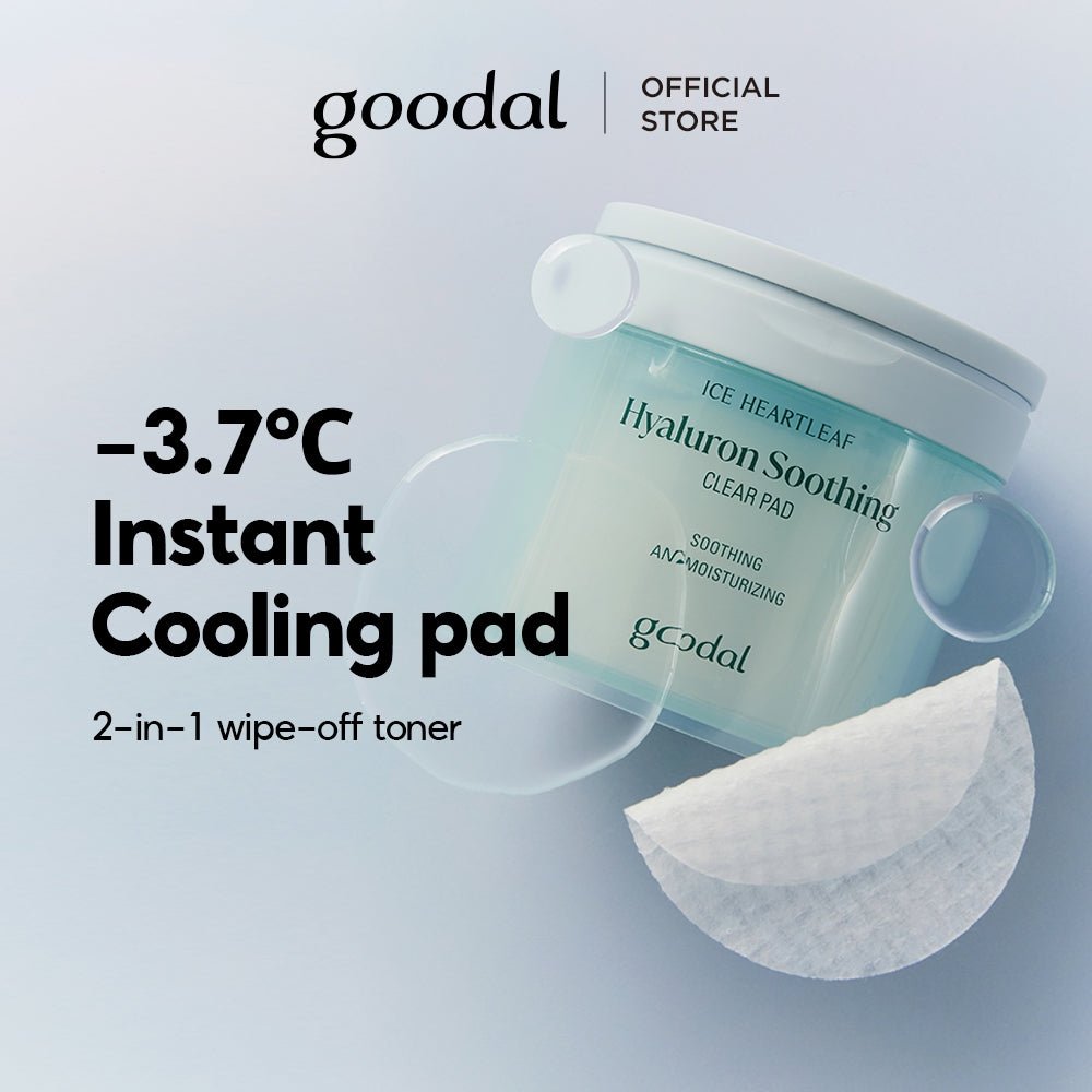 GOODAL Ice Heartleaf Hyaluron Soothing Clear Pad 70Pads Health & Beauty oceanbuy beauty markham toronto free ship USA asian korean skincare