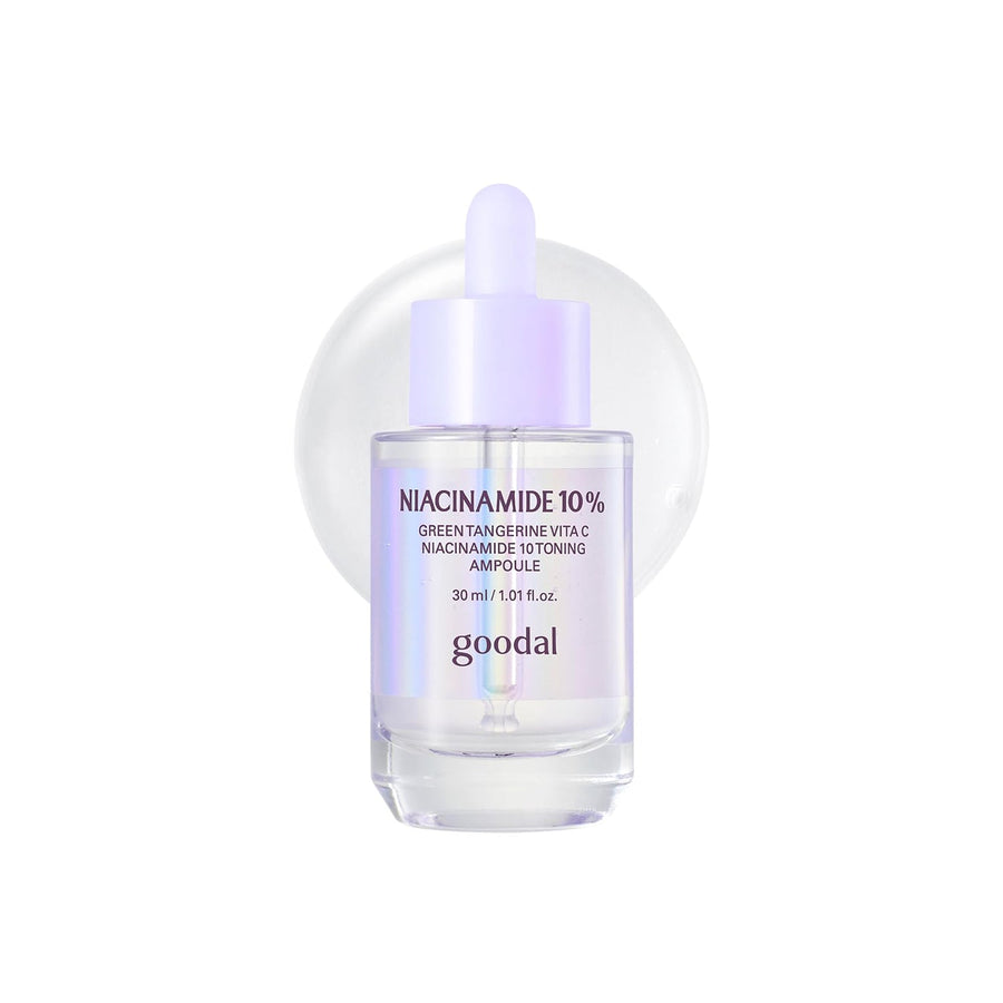 goodal Green Tangerine Vita C Niacinamide 10 Toning Ampoule 30ml Centella Asiatica, new, Niacinamide, SKIN CARE, Treatments, Serum & Essence