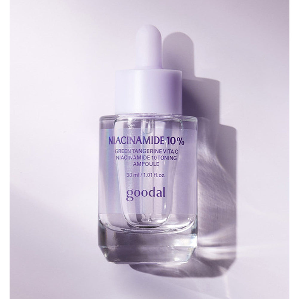 goodal Green Tangerine Vita C Niacinamide 10 Toning Ampoule 30ml Centella Asiatica, new, Niacinamide, SKIN CARE, Treatments, Serum & Essence