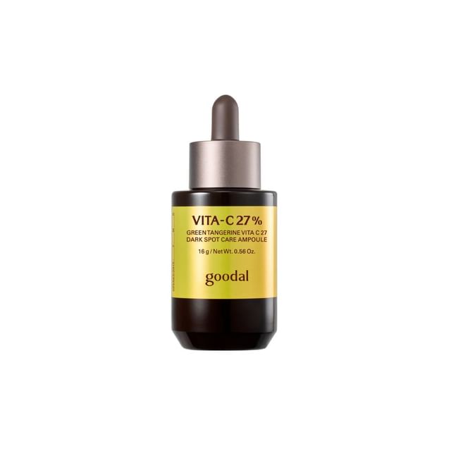 GOODAL Green Tangerine Vita C 27 Dark Spot Care Ampoule 16g Serum & Ampoule 1