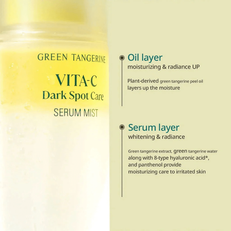 GOODAL Green Tangerine Vita C Serum Mist 100ml Serum 4