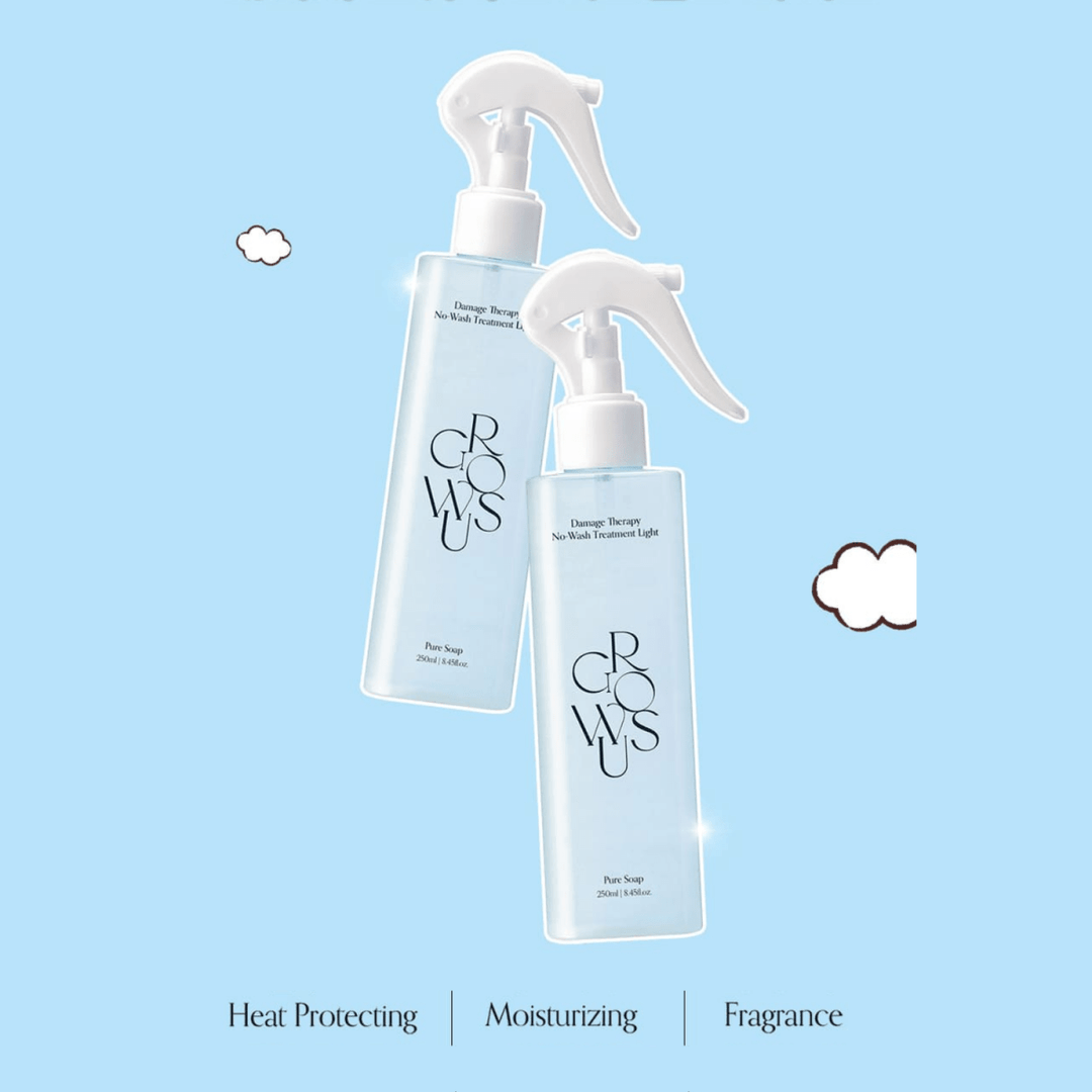 GROWUS Damage Therapy No-wash Treatment Moisturizing 250ml - 2 Types Hair 9