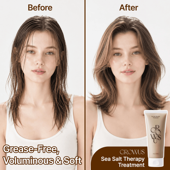 GROWUS Sea Salt Therapy Treatment Moisture 235ml Hair 3
