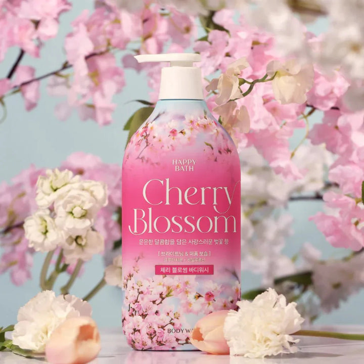 HAPPY BATH Body Wash Gentle Cleansing Hydrating Floral 900g
