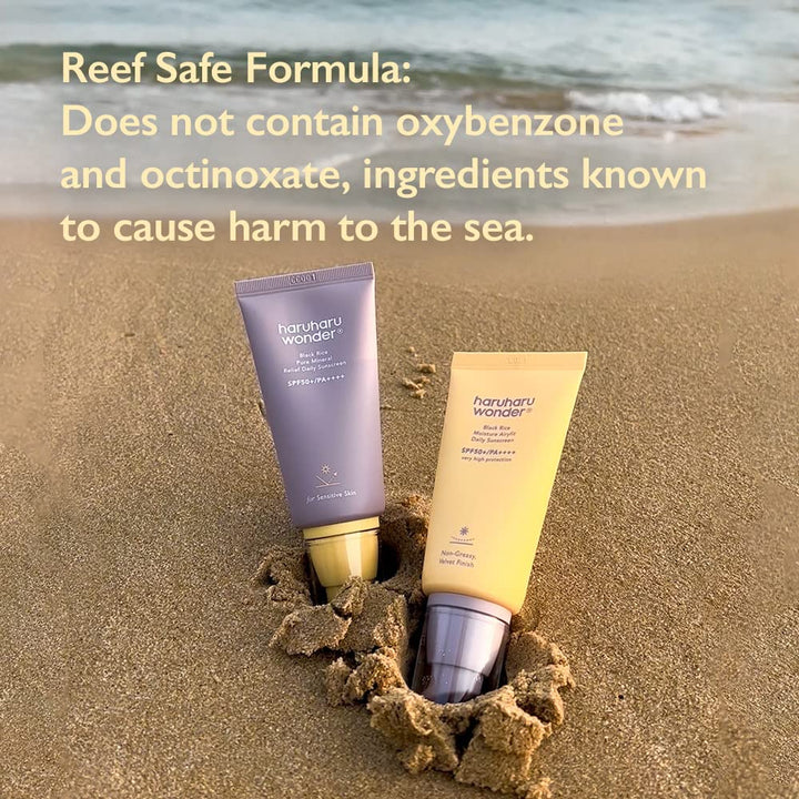 HARUHARU WONDER Black Rice Pure Mineral Relief Daily Sunscreen SPF50+ PA++++ 50ml Health & Beauty oceanbuy beauty markham toronto free ship USA asian korean skincare