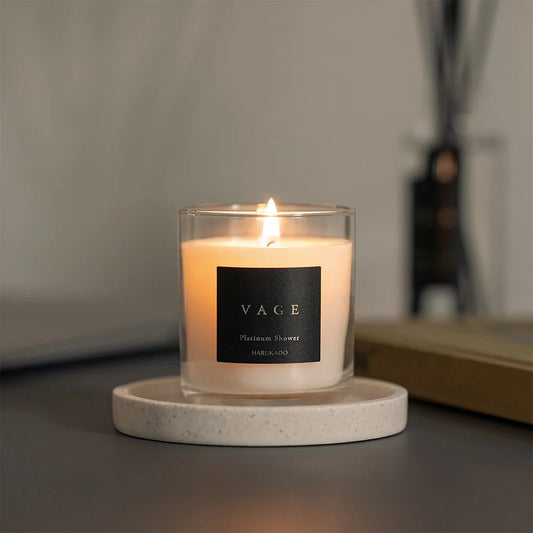 HARUKADO Vage Aroma Candle 110g - Platinum Shower Home & Garden oceanbuy beauty markham toronto free ship USA asian korean skincare