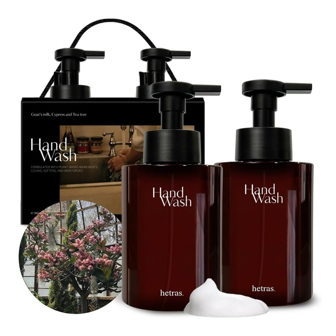 hetras Perfumed Bubble Hand Wash 515ml*2 - Flower Shop Health & Beauty