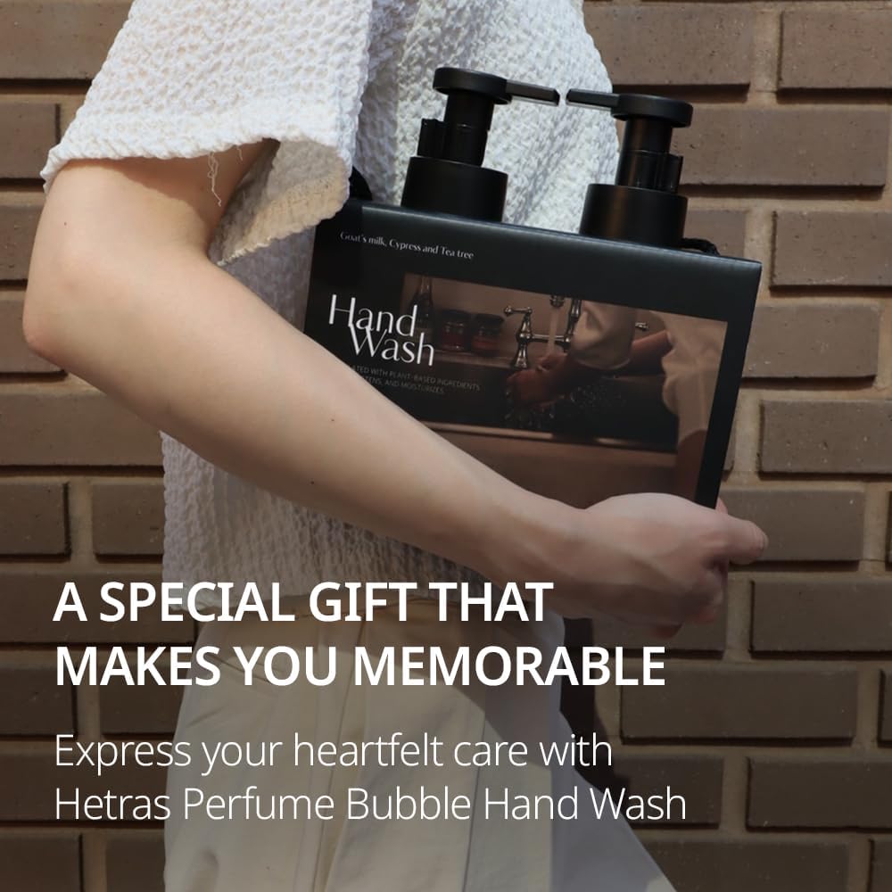 hetras Perfumed Bubble Hand Wash 515ml*2 - Flower Shop Health & Beauty
