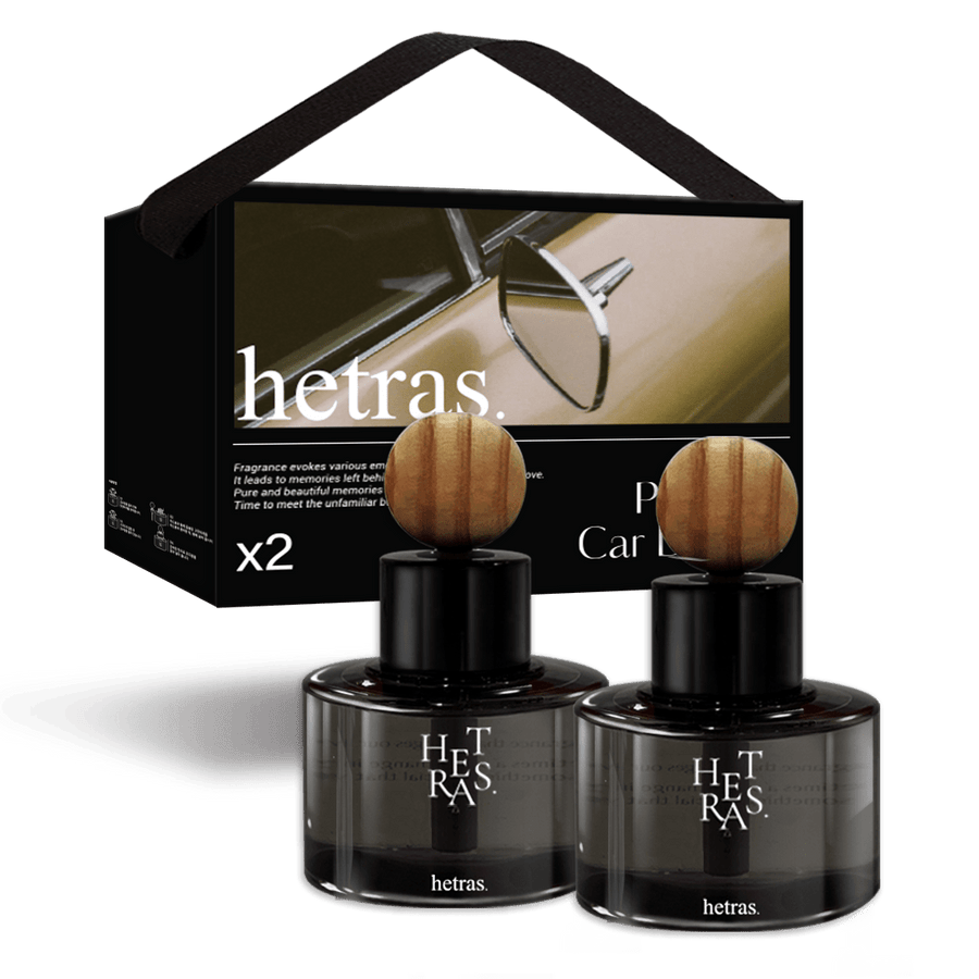 HETRAS Premium Car Diffuser Set Flower Shop 2pcs/box 1