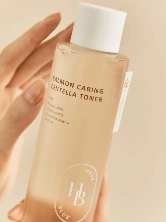 HEVEBLUE Salmon Caring Centella Toner 200ml 4