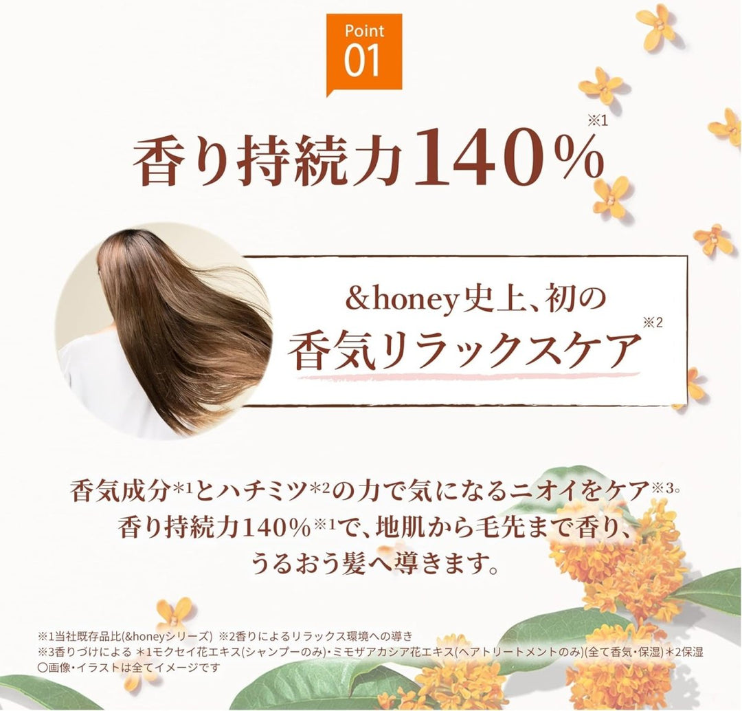 &HONEY Fleur Kinmokusei Moist Shampoo 1.0 450g Health & Beauty oceanbuy.ca markham toronto free ship USA asian korean skincare