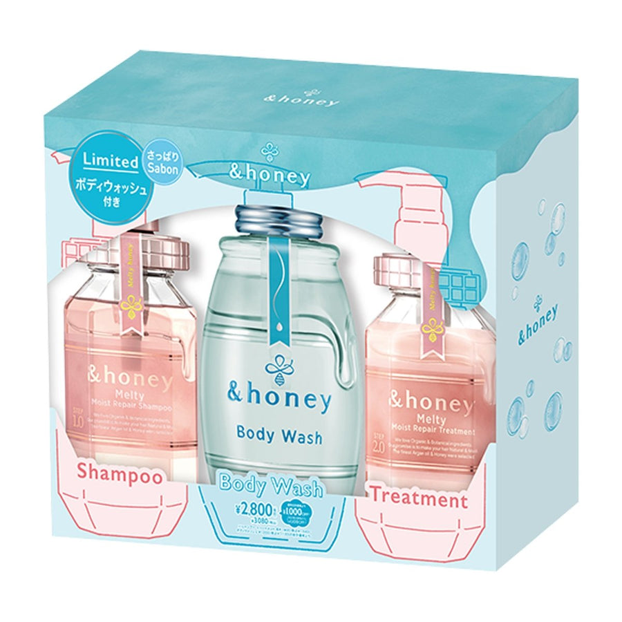 &HONEY Limited Sabon Clear Gel Body Wash Melty Moist Triple Set Health & Beauty oceanbuy.ca markham toronto free ship USA asian korean skincare