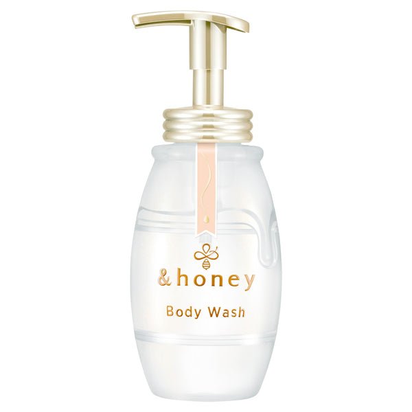 &HONEY Mellow Airy Foaming Body Wash White Tea Honey 500ml 1