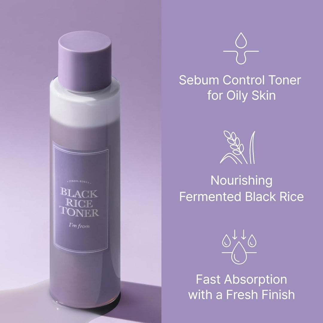 I'M FROM Black Rice Toner 150ml Health & Beauty