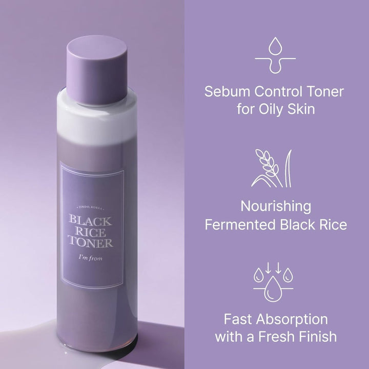 I'M FROM Black Rice Toner 150ml Health & Beauty