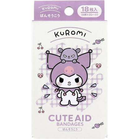 SANTAN Kuromi Emergency Bandages 18Pcs