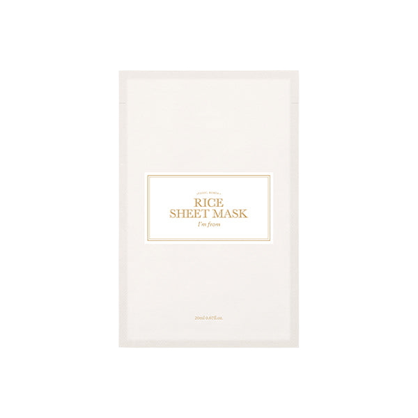 [ImFrom] Rice Sheet mask Set (5ea) imfrom, mask, rice, sale_event, sheet, sheetmask, skincare, SKIN CARE, Face Masks