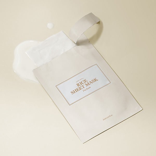 ImFrom Rice Sheet mask 5ea 6
