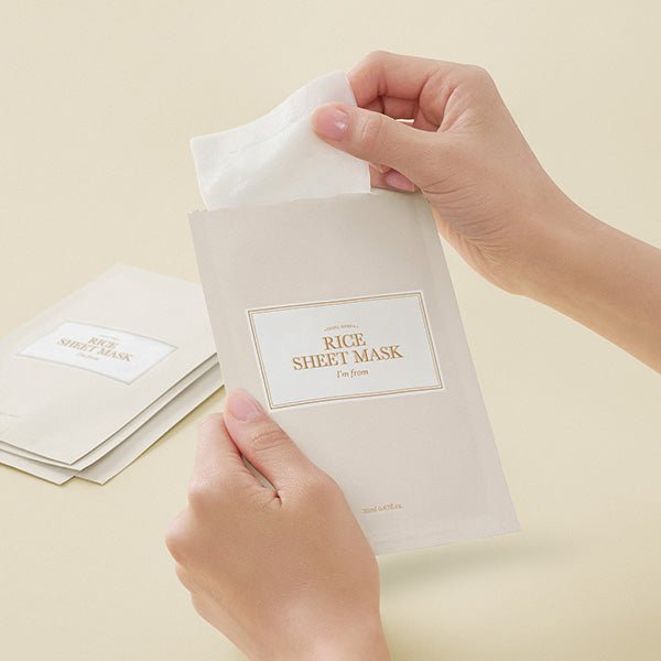 ImFrom Rice Sheet mask 5ea 4
