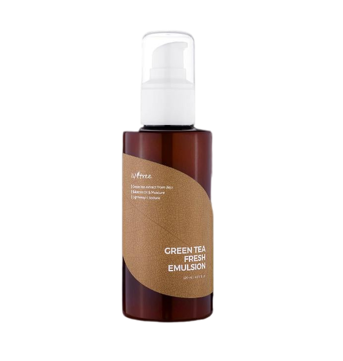 [isntree] Green Tea Fresh Emulsion 120ml 120ml, Centella, centella asiatica, Emulsion, Fresh, Green, jeju, oily, sale_event, skincare, Tea, SKIN CARE, Moisturizers, Facial Moisturizers