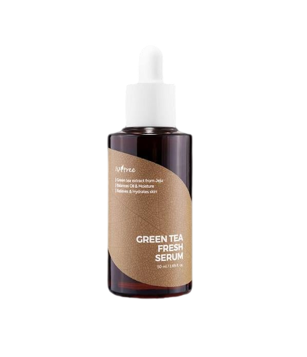 [isntree] Green Tea Fresh Serum 50ml 50ml, fine lines, Fresh, Green, jeju, niacinamide, oily, Serum, skincare, Tea, SKIN CARE, Treatments, Serum & Essence