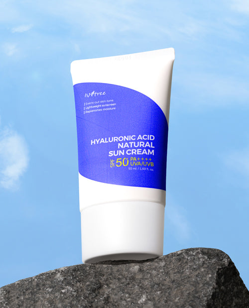 [isntree] Hyaluronic Acid Natural Sun Cream 50ml 50ml, Acid, antiwrinkle, Cream, fine lines, Hyaluronic, Natural, niacinamide, sale_event, sensitive, skincare, Sun, vitamin c, vitaminC, Wrinkle, zinc oxide, SKIN CARE, Sunscreen