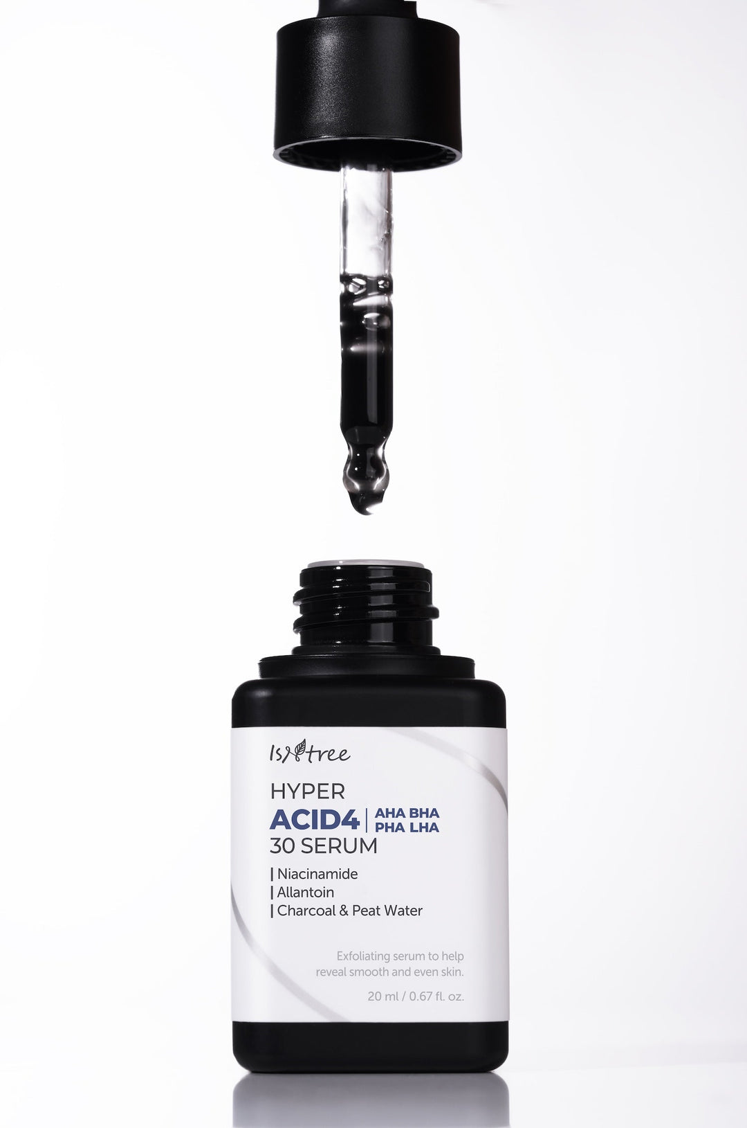 [Isntree] Hyper Acid4 AHA BHA PHA LHA 30 Serum 20ml AHA, BHA, LHA, PHA, Serum, skincare, SKIN CARE, Treatments, Exfoliators