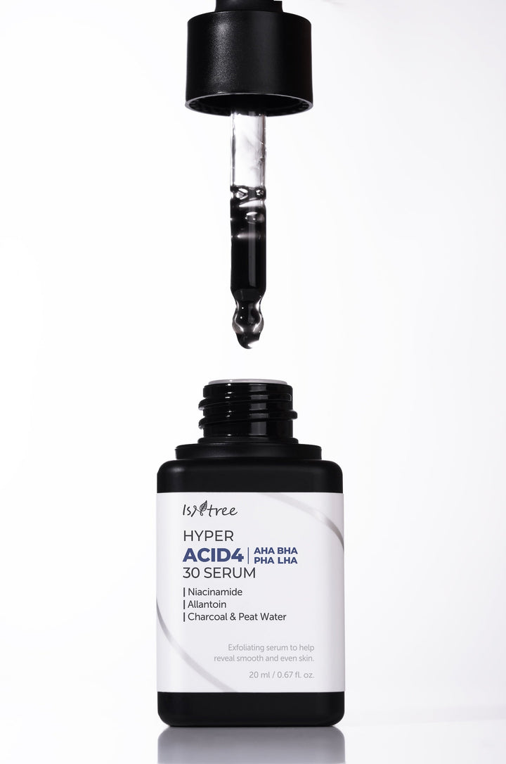 [Isntree] Hyper Acid4 AHA BHA PHA LHA 30 Serum 20ml AHA, BHA, LHA, PHA, Serum, skincare, SKIN CARE, Treatments, Exfoliators
